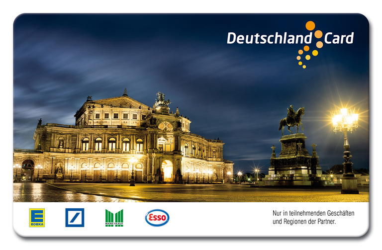 DeutschlandCard mit Motiv Dresden