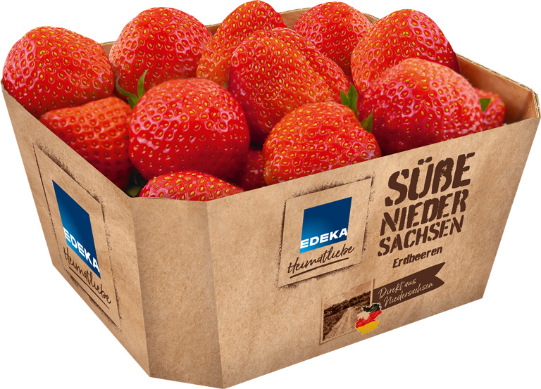 EDEKA Heimatliebe - süße Niedersachsen Erdbeeren