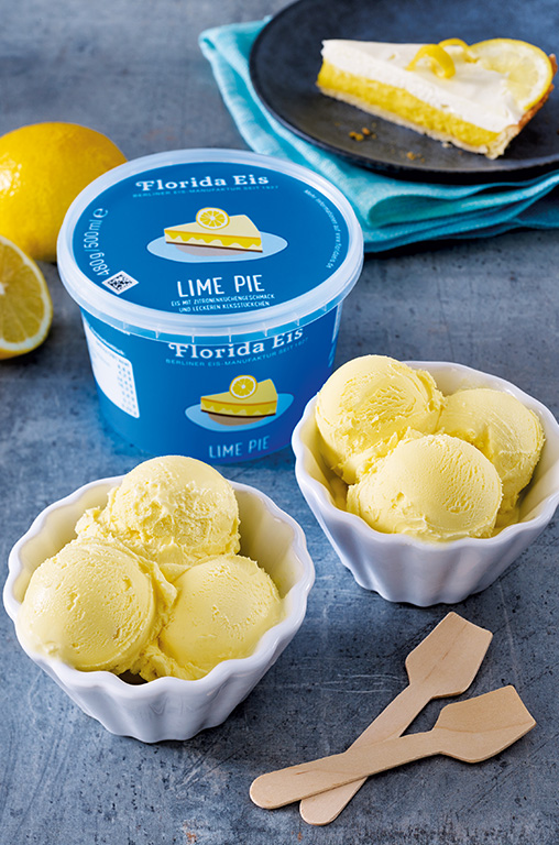 Eissorte Lime Pie von Florida Eis