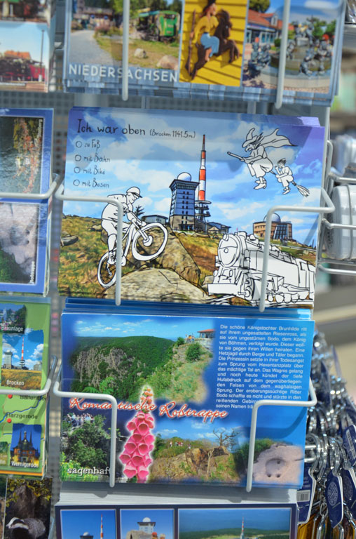 Bad Harzburg und der Harz sind auf vielen der Postkarten vertreten