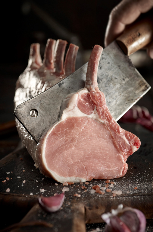 Duroc-Fleisch - spanische Schweine-Spezialitäten mit nussigem Geschmack.