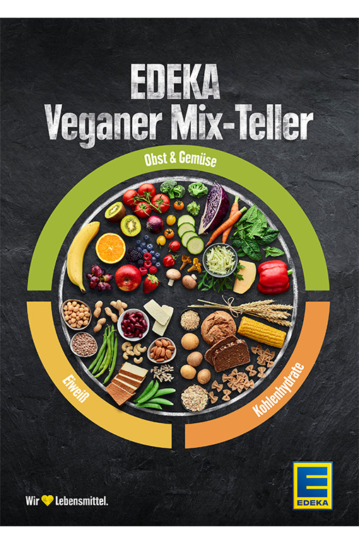 Plakat veganer MIxteller