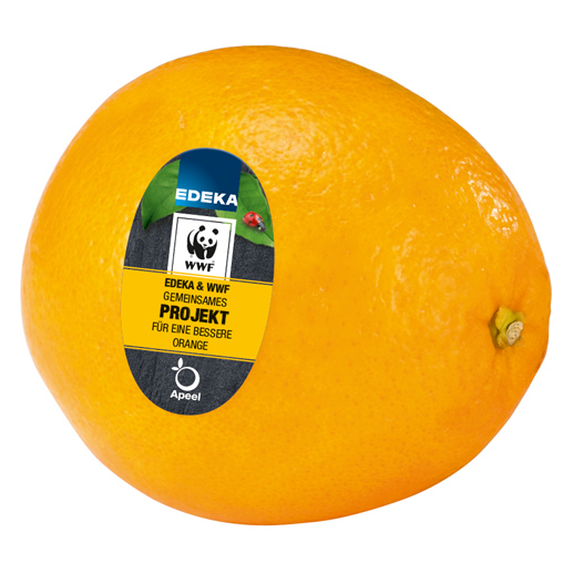 Orange mit Apeel-Technik behandelt