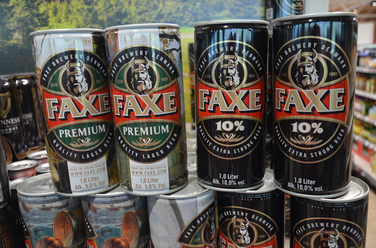 Faxe Bier aus Dänemark