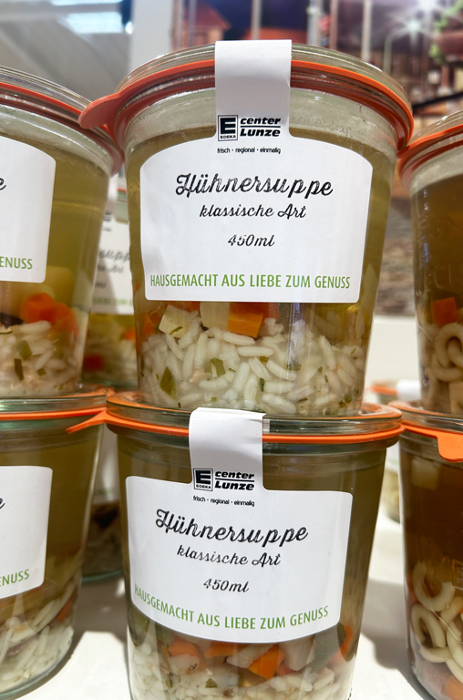 Hühnersuppe nach klassischer Art von Lunze's Eigenmarke