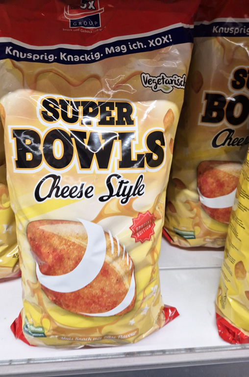 Super Bowl Chips Cheese-Style